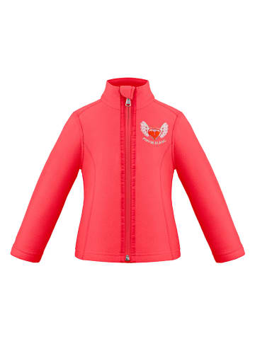 Poivre Blanc Fleece vest koraalrood