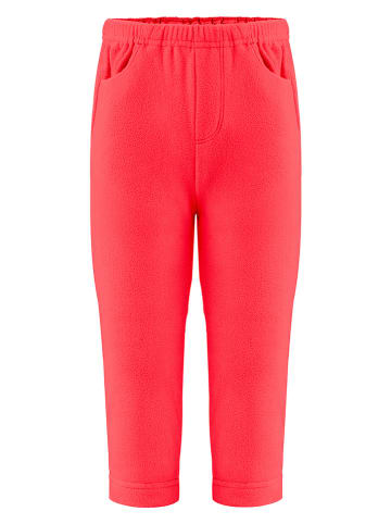 Poivre Blanc Fleece broek koraalrood