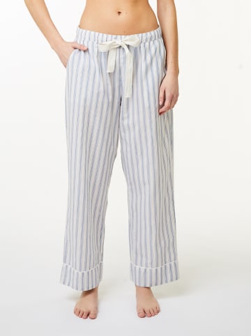 CCDK Pyjama-Hose "Nicola" in Blau/ Weiß