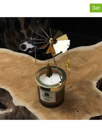 HYGGE 2tlg. Set: Duftkerze mit Mobile - 35 g