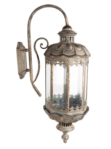 Clayre & Eef Lampa ścienna w kolorze złotym - 29 x 65 x 23 cm
