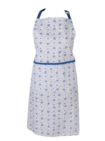 Clayre & Eef Schürze in Blau - (L)85 x (B)70 cm