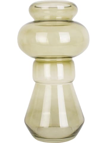 Present Time Vase "Morgana" in Grün - (H)35 x Ø 18 cm