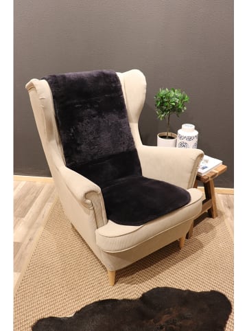Kaiser Naturfellprodukte H&L Wyściółka w kolorze czarnym na fotel