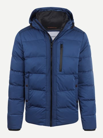 McGregor Doorgestikte jas blauw