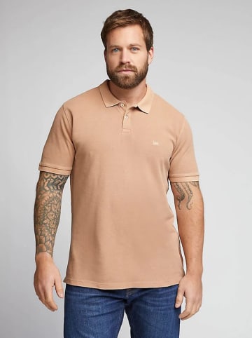 Lee Koszulka polo w kolorze pomarańczowym