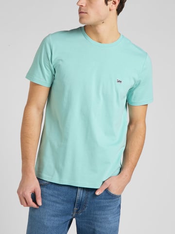 Lee Koszulka w kolorze turkusowym
