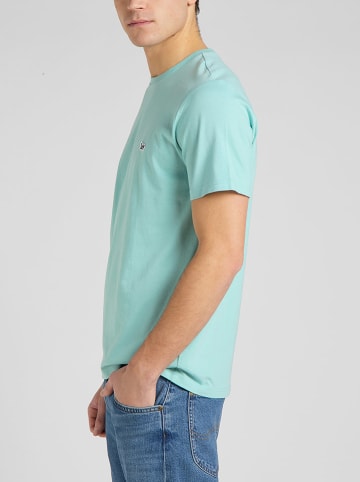 Lee Koszulka w kolorze turkusowym