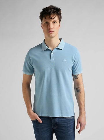 Wrangler Poloshirt in Hellblau