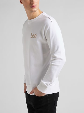 Lee Sweatshirt in Weiß