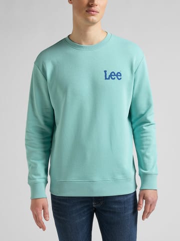 Lee Sweatshirt in Türkis