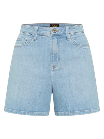 Lee Szorty dżinsowe w kolorze błękitnym