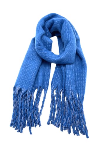 INKA BRAND Sjaal blauw - (L)180 x (B)90 cm