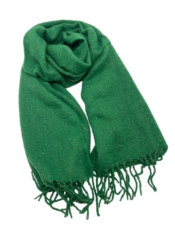 INKA BRAND Sjaal groen - (L)180 x (B)90 cm