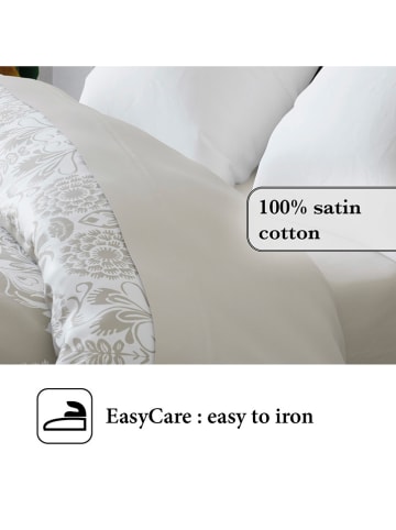 CXL by Christian Lacroix Satijnen bedlaken beige