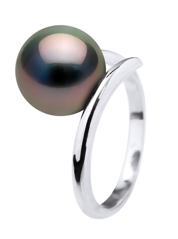 Mitzuko Weißgold-Ring mit Perle