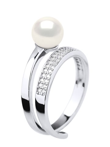 Mitzuko Silber-Ring mit Perle
