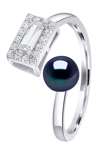 Mitzuko Silber-Ring mit Perle
