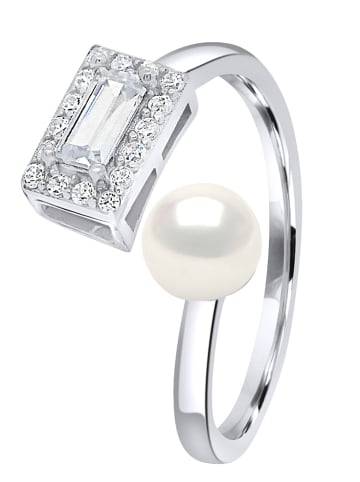 Mitzuko Silber-Ring mit Perle