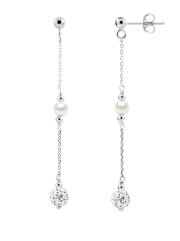 Mitzuko Silber-Ohrstecker mit Perlen
