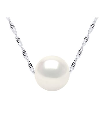 Mitzuko Silber-Halskette mit Perle - (L)42 cm