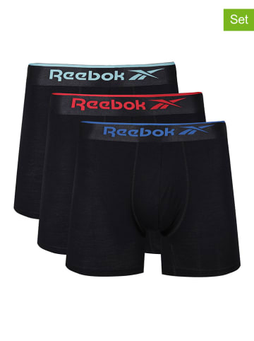 Reebok 3-delige set: boxershorts "Doig" zwart/meerkleurig