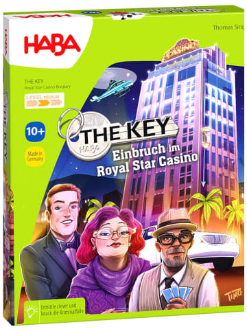 Haba Krimispiel "The Key - Einbruch im Royal Star Casino" - ab 10 Jahren