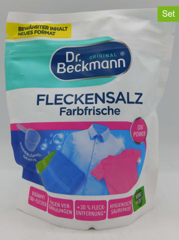 Dr. Beckmann 4er-Set: Fleckensalz "Farbfrische OXI Power", 400 g