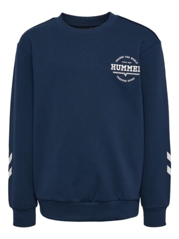 Hummel Sweatshirt "Asher" in Dunkelblau