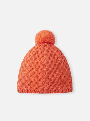Reima Wełniana czapka "Nyksund" w kolorze pomarańczowym