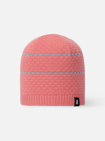 Reima Czapka beanie "Pilkutus" w kolorze łososiowym