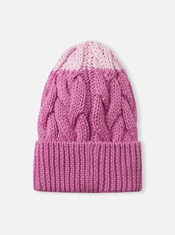 Reima Czapka beanie "Hinlopen" w kolorze różowym