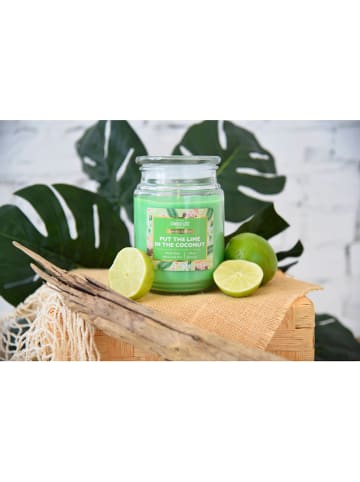 CANDLE-LITE 2-delige set: geurkaarsen "Put The Lime In The Coconut" groen - 510 g
