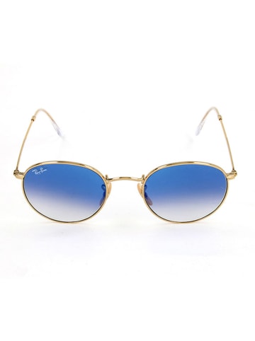 Ray Ban Herenzonnebril goudkleurig/blauw