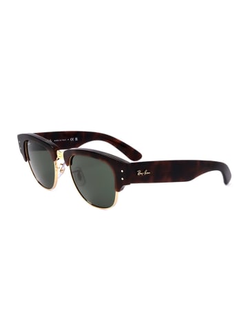 Ray Ban Okulary przeciwsłoneczne unisex w kolorze złoto-brązowo-czarnym