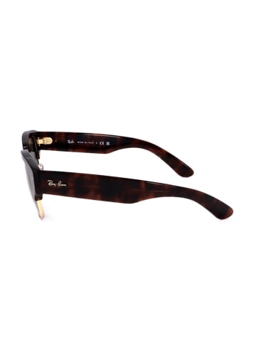 Ray Ban Okulary przeciwsłoneczne unisex w kolorze złoto-brązowo-czarnym