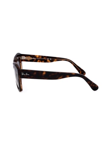 Ray Ban Unisex-Sonnenbrille in Braun/ Grau