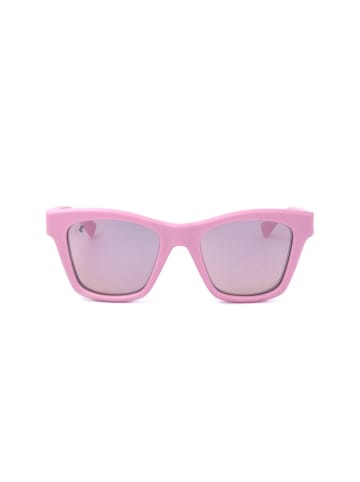 Kway Damskie okulary przeciwsłoneczne w kolorze różowo-jasnoróżowym