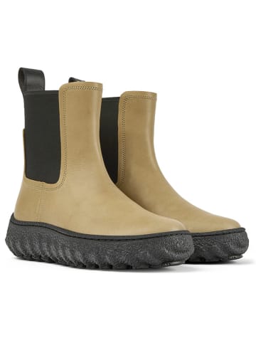 Camper Leren chelseaboots beige