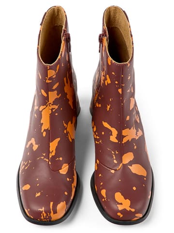 Camper Leder-Stiefeletten in Bunt
