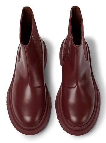 Camper Chelsea-Boots in Rot