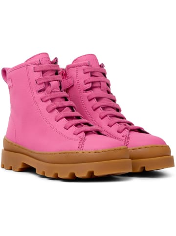 Camper Leren boots roze
