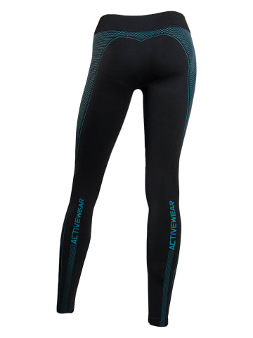 Active-fit Trainingslegging zwart/blauw