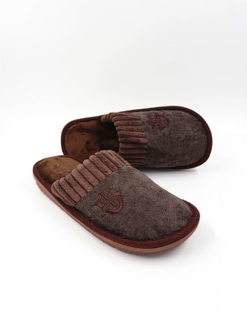 Confly Pantoffels bruin