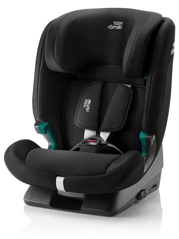 britax römer Fotelik samochodowy "Evolvafix" w kolorze czarnym - grupa 1/2/3