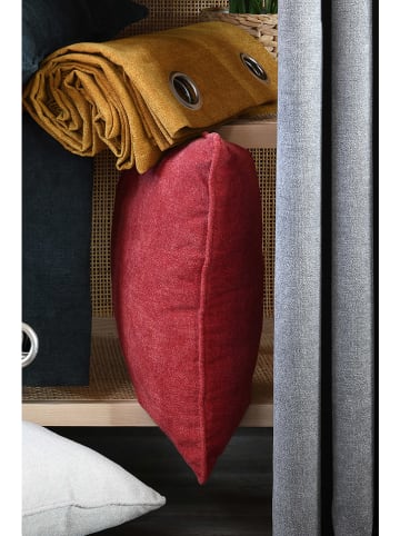 STOF France Kissen "Grammont" in Rot - (L)45 x (B)45 cm