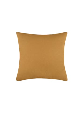 STOF France Kussen "Duo" mosterdgeel - (L)40 x (B)40 cm