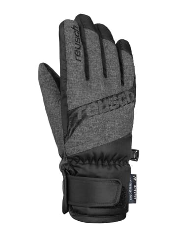 Reusch Rękawiczki narciarskie "Dario R-TEX® XT Junior" w kolorze czarno-szarym