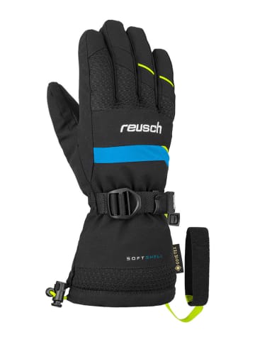 Reusch Rękawiczki narciarskie "Magnus GORE-TEX Junior" w kolorze czarnym