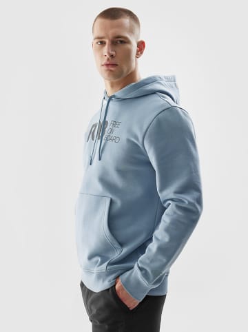 4F Hoodie in Hellblau